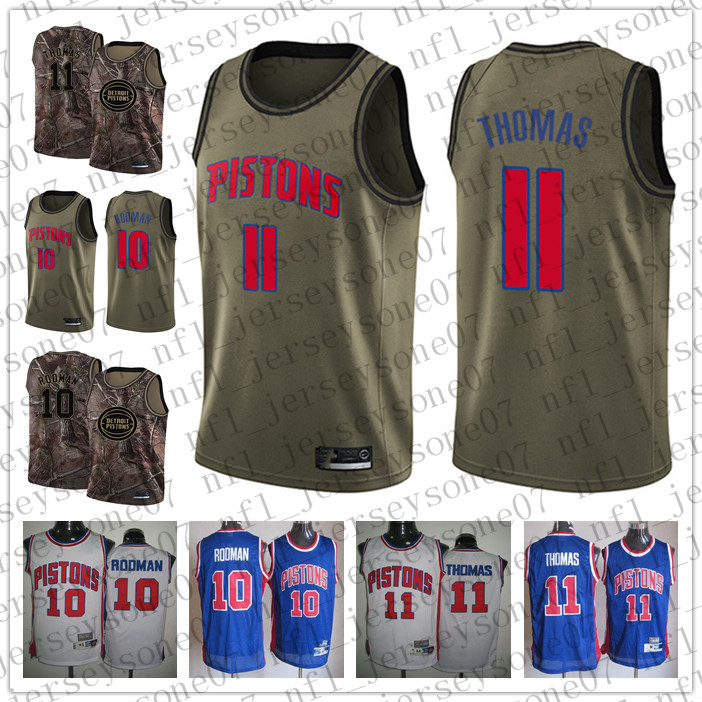 Custom detroit Mens women youth Pistonss 10 Dennis Rodman 11 Isiah Thomas Blue white Throwback Basketball jersey
Custom detroit Mens women youth Pistonss 10 Dennis Rodman 11 Isiah Thomas Blue white Throwback Basketball jersey