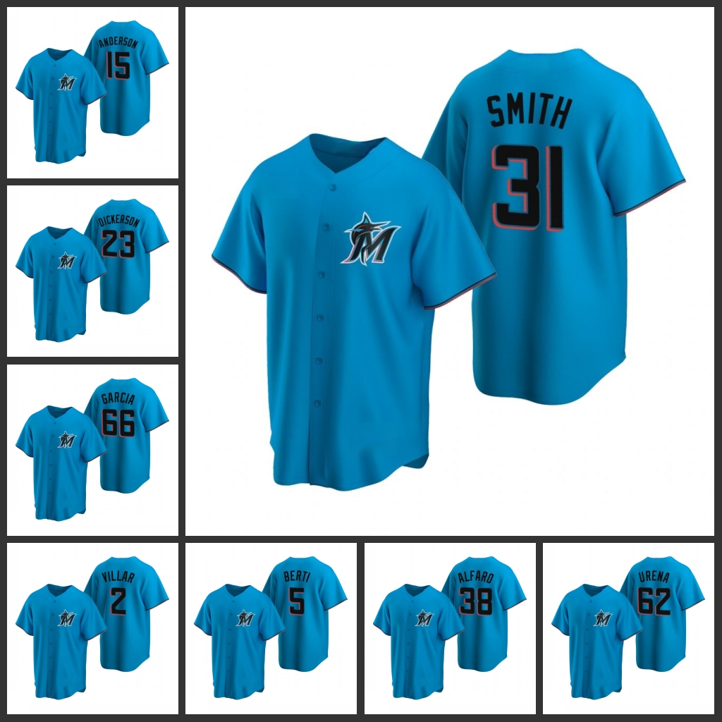 Miami Marlins Men Corey Dickerson Brian Anderson Caleb Smith Jarlin Garcia Jonathan Villar Replica Alternate Women Youth Jersey, Black
Miami Marlins Men Corey Dickerson Brian Anderson Caleb Smith Jarlin Garcia Jonathan Villar Replica Alternate Women Youth Jersey, Black