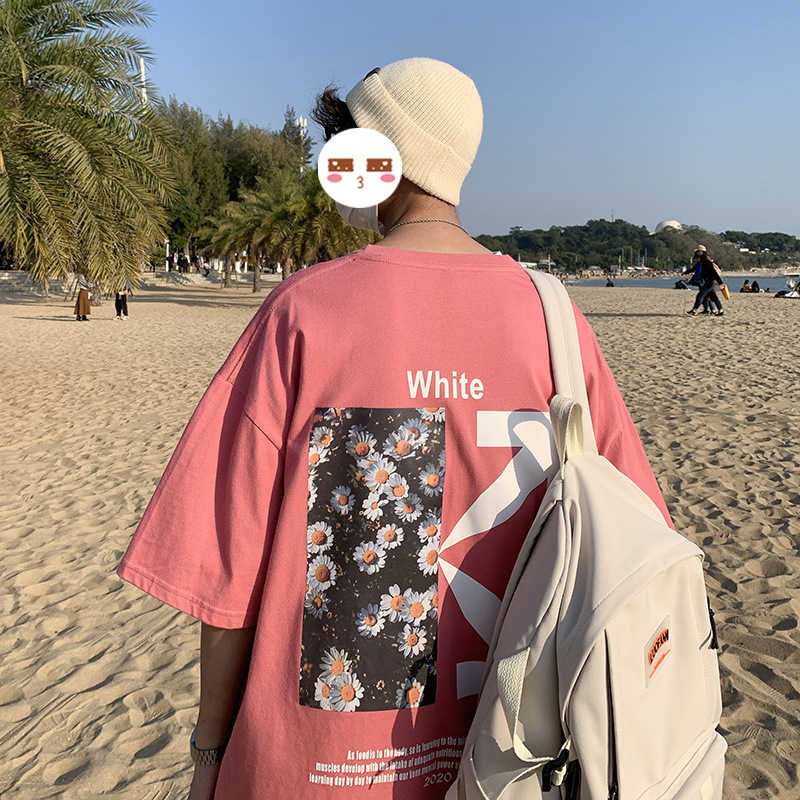 2021 New Street Fashion Brand Short Sleeve Women Loose Off Arrstyle Oil Painting Printed Lovers T-shirt Men's White1xu4, White;black
2021 New Street Fashion Brand Short Sleeve Women Loose Off Arrstyle Oil Painting Printed Lovers T-shirt Men's White1xu4, White;black