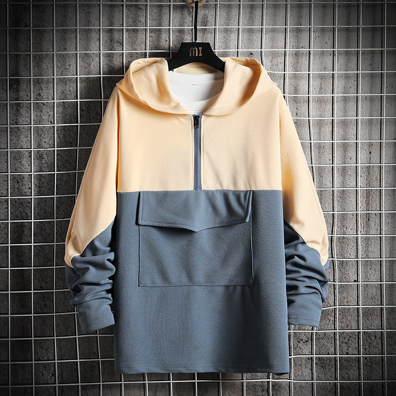 2021 New Usa Size Fashion Color Block Hoodies Men' Loose Fit Sweatshirts Men Hip Hop Streetwear Patchwork Hoody Man Clothing Raou, Blue
2021 New Usa Size Fashion Color Block Hoodies Men' Loose Fit Sweatshirts Men Hip Hop Streetwear Patchwork Hoody Man Clothing Raou, Blue