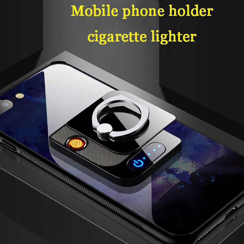 Coo Windproof Eectric ighter Gadgets For Men USB Rechargeabe Ring Bucke ighter Mobie Phone Hoder Dropship piers
Coo Windproof Eectric ighter Gadgets For Men USB Rechargeabe Ring Bucke ighter Mobie Phone Hoder Dropship piers