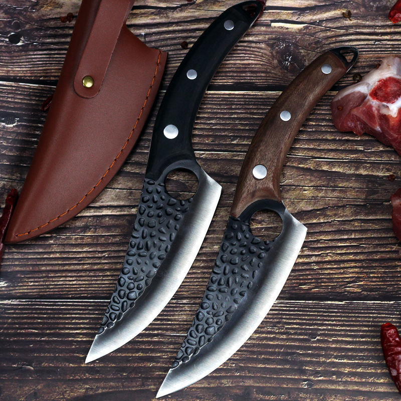 iang Da 6 inch Boning Knife Handmade Forged Serbian Chef Knife Butcher Kitchen Knife with Fu Tang Hande eather Sheath
iang Da 6 inch Boning Knife Handmade Forged Serbian Chef Knife Butcher Kitchen Knife with Fu Tang Hande eather Sheath