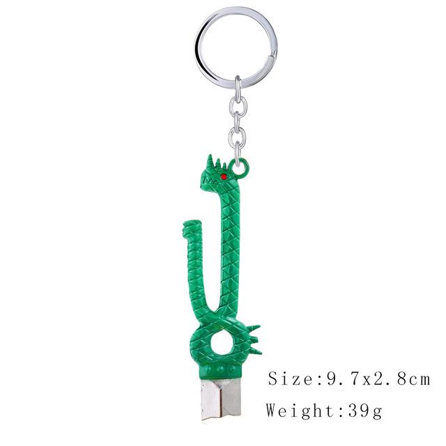 Keychains Japan Anime The Seven Deadly Sins Escanor Nanatsu No Taizai Divine Axe Rhitta Keyring Key Holder Jewelry Gift Men