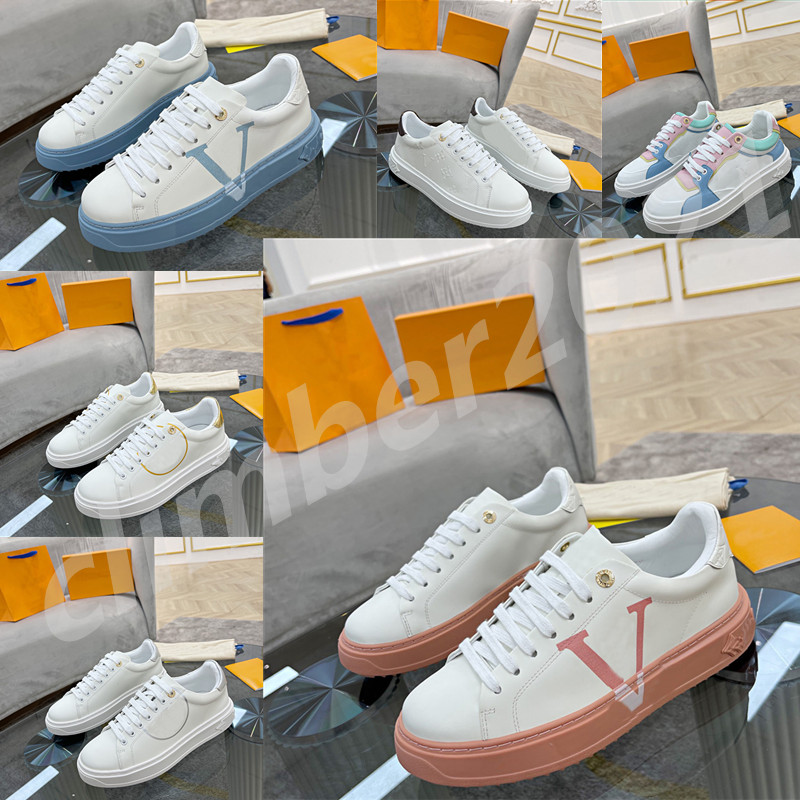 2022 Women Luxurys Designers Shoes Pink Blue Calf Leather Casual White Printed Shoe Trainers Runner Time Out, Customize
2022 Women Luxurys Designers Shoes Pink Blue Calf Leather Casual White Printed Shoe Trainers Runner Time Out, Customize