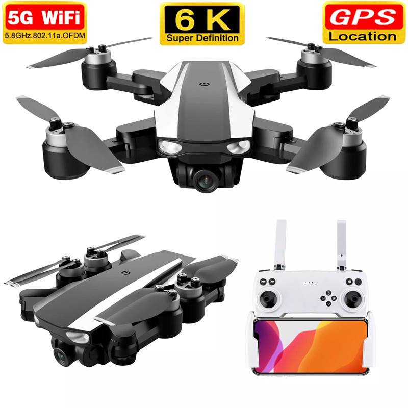 Drone With 6K ESC Dual Camera Drone 5G GPS Position Smart Follow Me 2KM Control Distance S105 GPS Pro VS S137 FX9P SG907PRO Toy, 6k drone 1battery
Drone With 6K ESC Dual Camera Drone 5G GPS Position Smart Follow Me 2KM Control Distance S105 GPS Pro VS S137 FX9P SG907PRO Toy, 6k drone 1battery