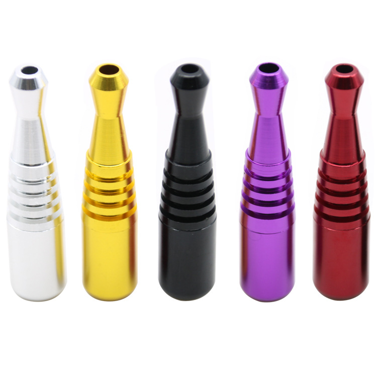 Wholesale personalized Mini multicolor baseball bat pipe portable removable metal pipe
Wholesale personalized Mini multicolor baseball bat pipe portable removable metal pipe