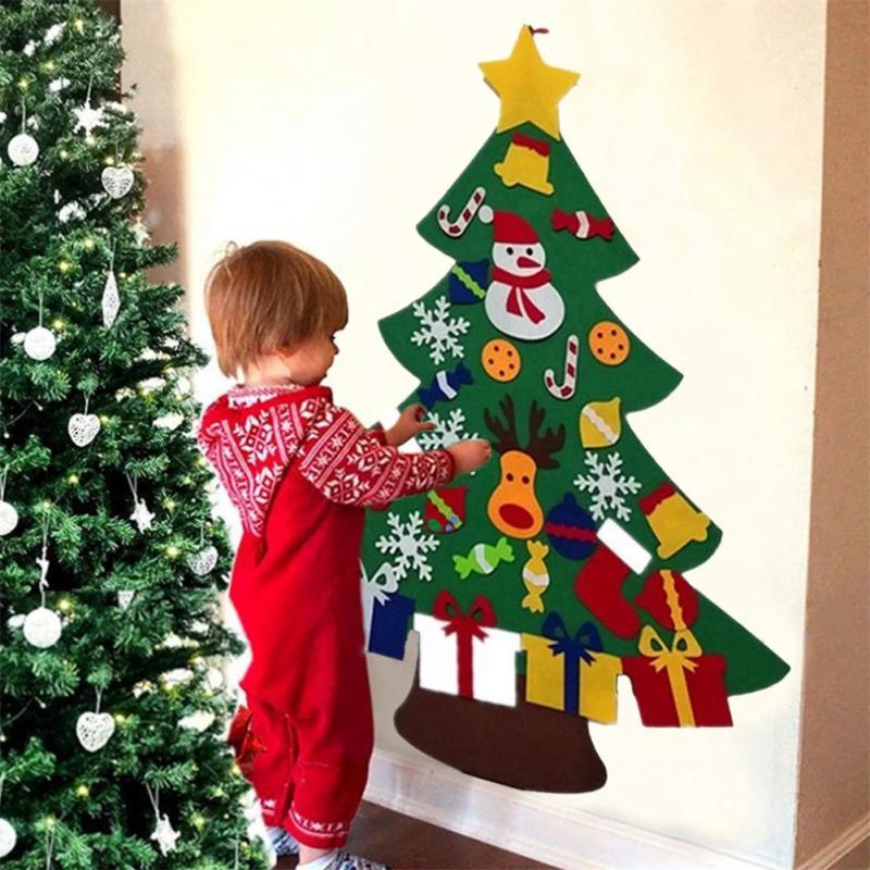 Christmas Decorations DIY Felt Tree With LED Light Home 2022 Year Festival Decoration Ornament Kids Gift Assembly Toy
Christmas Decorations DIY Felt Tree With LED Light Home 2022 Year Festival Decoration Ornament Kids Gift Assembly Toy