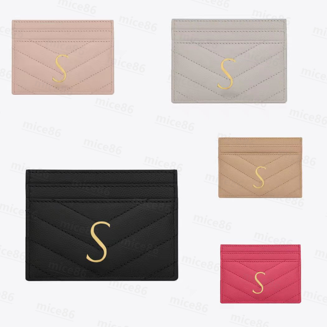 High quality Genuine Leather Purse card holder Luxurys designer wallet Men free Women's Holders fashion Coin Black Lambskin Mini Wallets Key Pocket Interior Slot, Black silver
High quality Genuine Leather Purse card holder Luxurys designer wallet Men free Women's Holders fashion Coin Black Lambskin Mini Wallets Key Pocket Interior Slot, Black silver