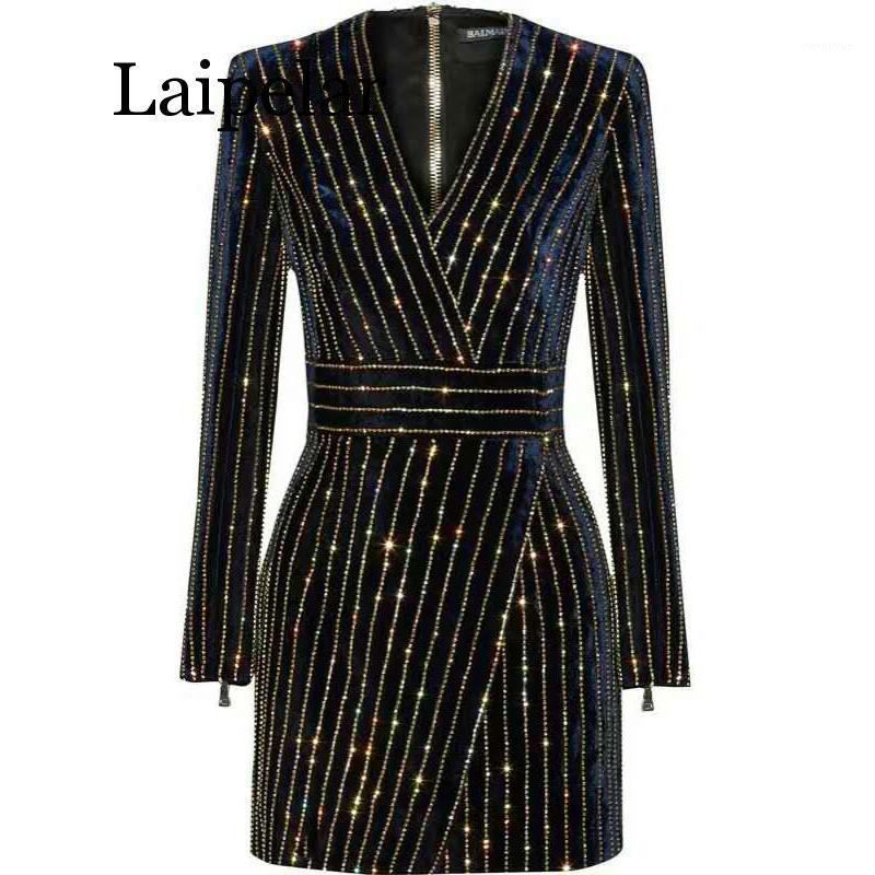 Casual Dresses Laipelar Women Bling Long Sleeve Dress Black V-Neck Full Office Party Brazil Vestidos
Casual Dresses Laipelar Women Bling Long Sleeve Dress Black V-Neck Full Office Party Brazil Vestidos