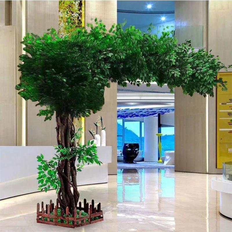 Decorative Flowers & Wreaths Artificial Cherry Tree Simulation Plant Wedding Party Festival Decoration Fake Peach El Stage Outdoor Garden