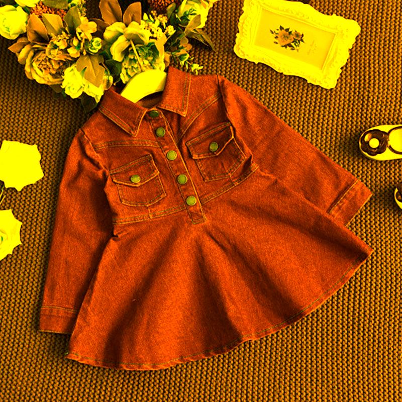 Girl's Dresses Girls Casual Denim Dress Kids Cute Children Summer Clothes With Square Collar And Pockets Breasted Korean, Red;yellow
Girl's Dresses Girls Casual Denim Dress Kids Cute Children Summer Clothes With Square Collar And Pockets Breasted Korean, Red;yellow