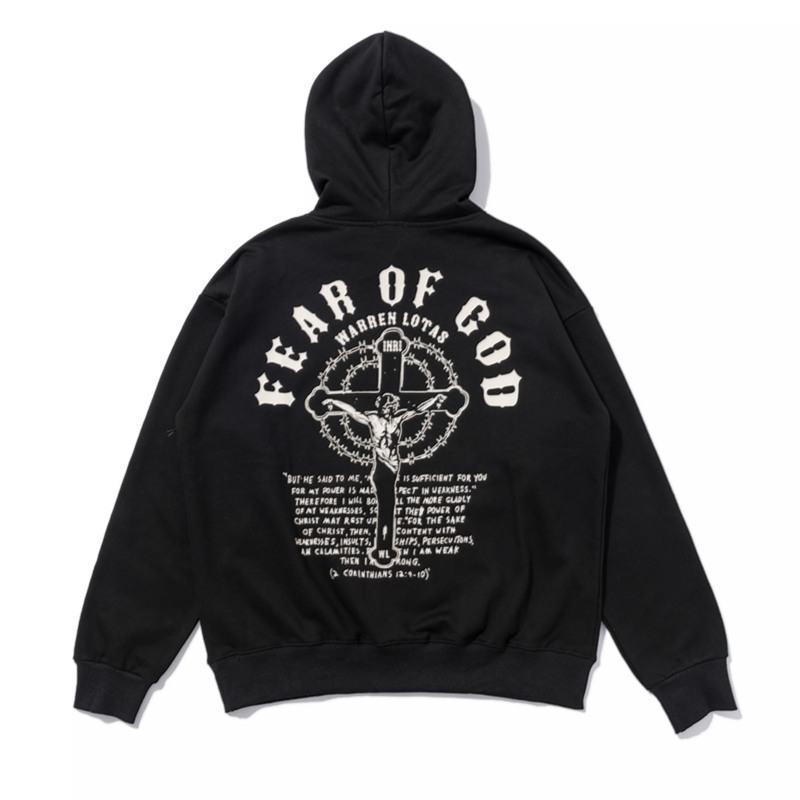 2021 FEAR OF GOD Hoodies & Sweatshirts Jesus Religious Christmas Exhibition Limited Cross Hoodie Black S-XL a8056
2021 FEAR OF GOD Hoodies & Sweatshirts Jesus Religious Christmas Exhibition Limited Cross Hoodie Black S-XL a8056