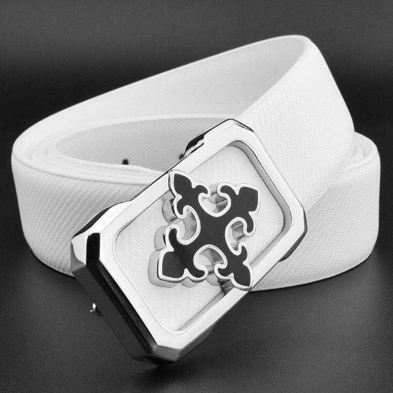 Belts Fashion High Quality Belt Korean Style White Smooth Buckle Jeans Men's Genuine Leather For Men Luxury Designer Brand, Black;brown
Belts Fashion High Quality Belt Korean Style White Smooth Buckle Jeans Men's Genuine Leather For Men Luxury Designer Brand, Black;brown