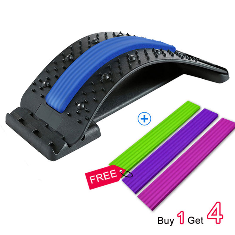 Multi-level Adjustable Back Massager Stretcher Waist Neck Stretch Fitness Lumbar Cervical Spine port Pain Relief Relaxation
Multi-level Adjustable Back Massager Stretcher Waist Neck Stretch Fitness Lumbar Cervical Spine port Pain Relief Relaxation