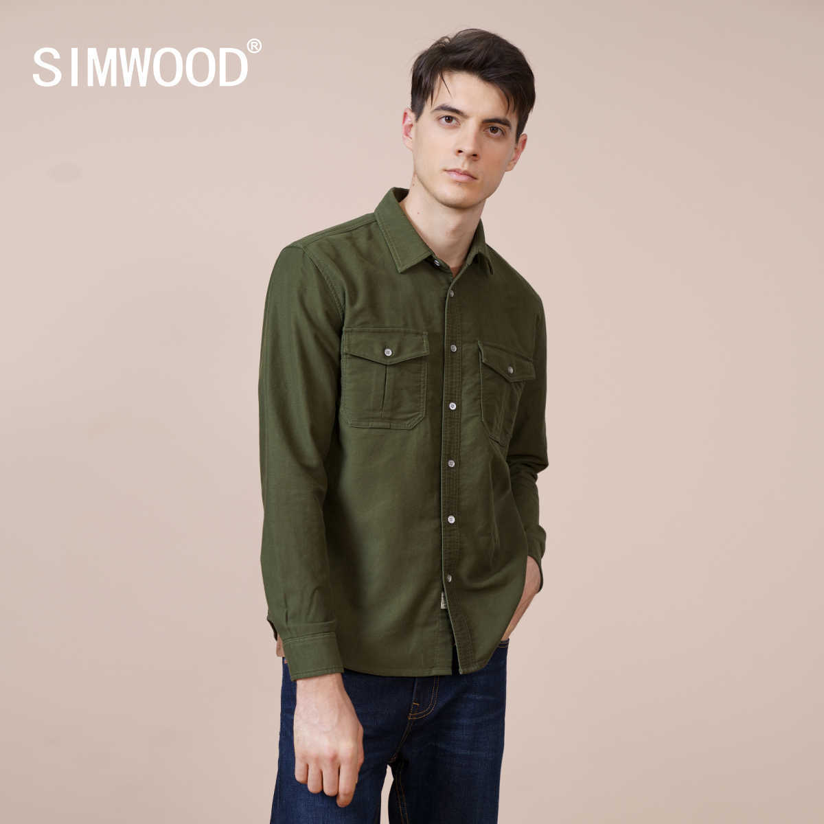 Spring Cargo Shirts Men 100% Cotton Western Shirt Plus Size High Quality Brand Clothing SK130175 210721, Khaki
Spring Cargo Shirts Men 100% Cotton Western Shirt Plus Size High Quality Brand Clothing SK130175 210721, Khaki