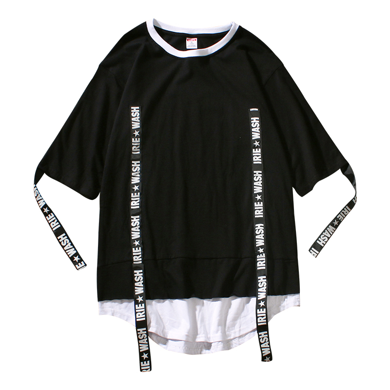2021 New Europeu e Americano Mar Marca Streetwear Camisa Falso Duas Peas Manga Mdia Topo t Hip Hop Fita De Seda Camiseta Homme 4e31, Black
2021 New Europeu e Americano Mar Marca Streetwear Camisa Falso Duas Peas Manga Mdia Topo t Hip Hop Fita De Seda Camiseta Homme 4e31, Black