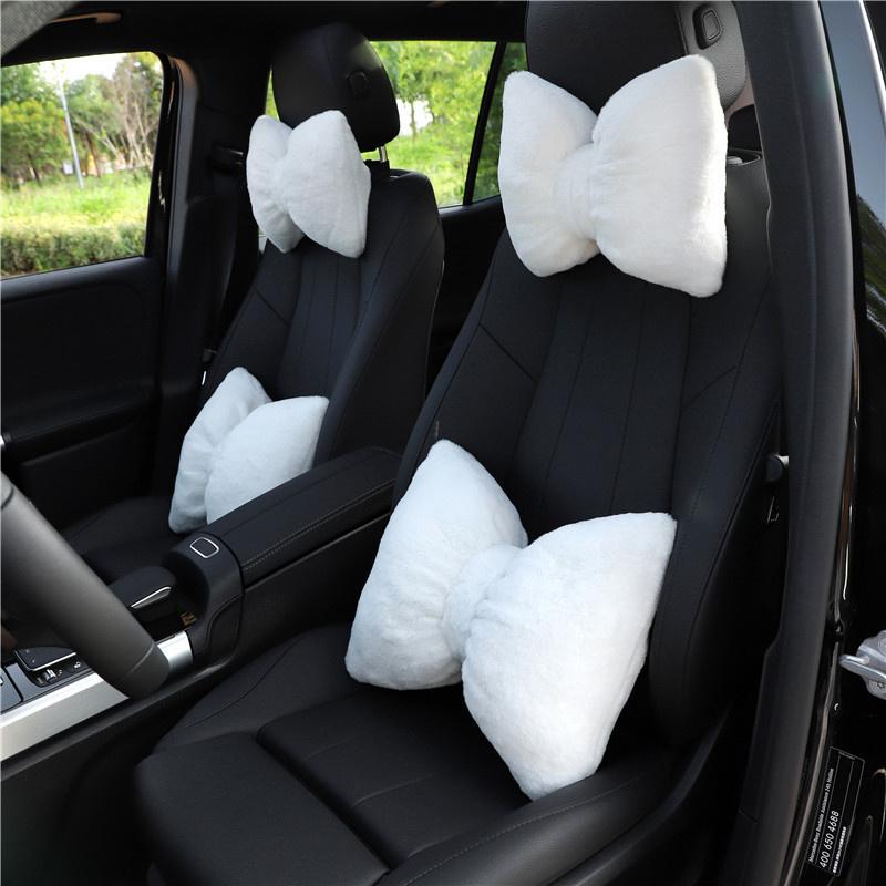 Seat Cushions Plush Car Headrest Anti Hair Neck Pillow Throw Warm And Comfortable In Winter Supplies
Seat Cushions Plush Car Headrest Anti Hair Neck Pillow Throw Warm And Comfortable In Winter Supplies