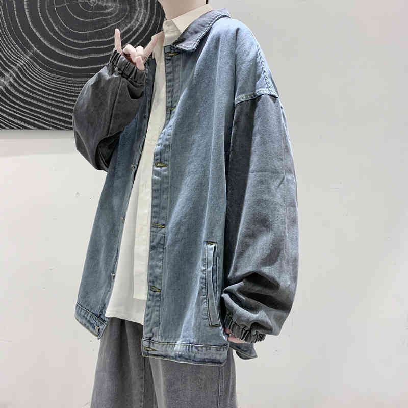 men's jackets korean style baggy jean jacket plus size, patchwork, casual, jacket, ulzzang kpop, couple, couple's clothes, hip hop, Black;brown
men's jackets korean style baggy jean jacket plus size, patchwork, casual, jacket, ulzzang kpop, couple, couple's clothes, hip hop, Black;brown