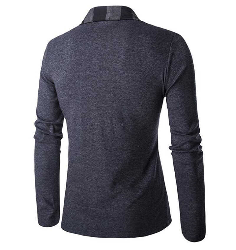Covrlge Mens Sweaters Long Sleeve Cardigan Male Pull Style Clothings Fashion Casual Men Knitwear Sweater Coats MZL047 211008