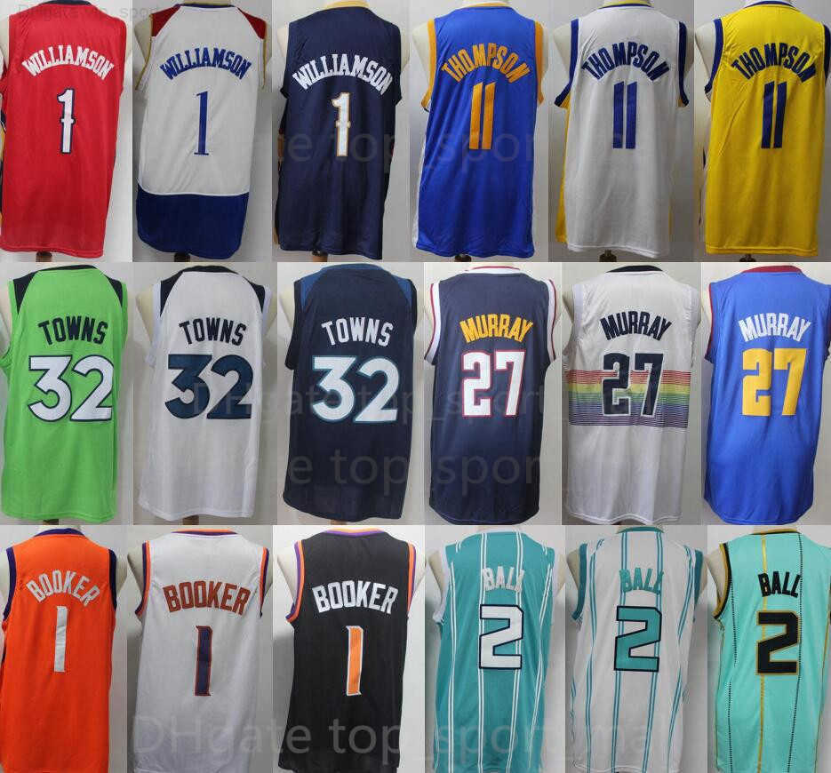 Team Basketball Zion 1 Klay Thompson Jersey 11 Karl Anthony Towns 32 Jamal Murray 27 LaMelo Ball 2 Devin Booker Joel Embiid Stitched Good, Photo q
Team Basketball Zion 1 Klay Thompson Jersey 11 Karl Anthony Towns 32 Jamal Murray 27 LaMelo Ball 2 Devin Booker Joel Embiid Stitched Good, Photo q