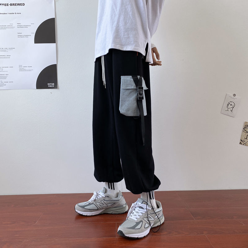 2021 New Korean Men's Fashion Loose Cargo Casual Pants Streetwear Hip Hop Style Trousers Military Fitness Sweatpants -2xl Llhx, Light gray
2021 New Korean Men's Fashion Loose Cargo Casual Pants Streetwear Hip Hop Style Trousers Military Fitness Sweatpants -2xl Llhx, Light gray
