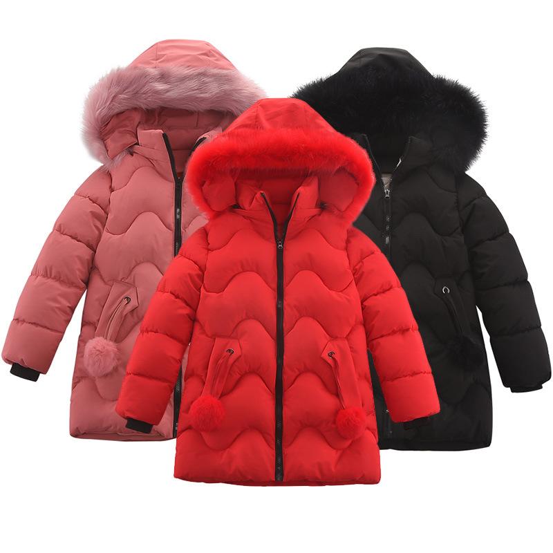 Down Coat Winter Girls 2021 Fur Hooded Zipper Long Style Kids Jackets Cotton-padded Warm Toddler Teens Children Outerwear Tops, Blue;gray
Down Coat Winter Girls 2021 Fur Hooded Zipper Long Style Kids Jackets Cotton-padded Warm Toddler Teens Children Outerwear Tops, Blue;gray