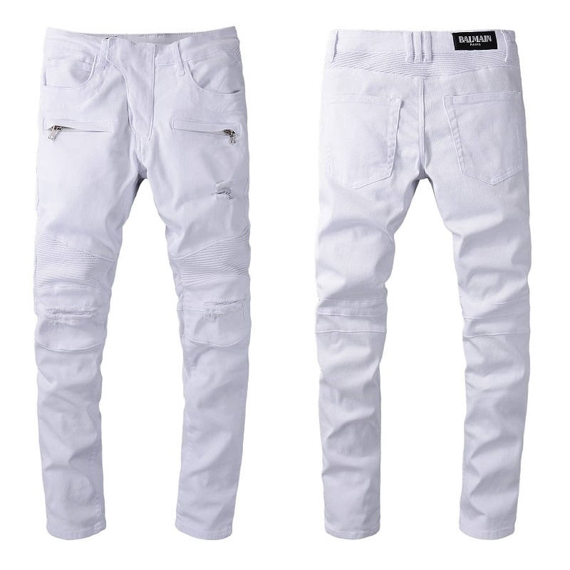 2021 New Arrivals Balmian Mens Luxury Designer Denim Jeans Holes Trousers Biker Pants Men's Clothing #1095
2021 New Arrivals Balmian Mens Luxury Designer Denim Jeans Holes Trousers Biker Pants Men's Clothing #1095