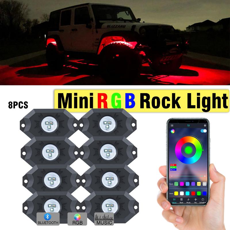 Interior&External Lights 1 For 4/6/8 Chassis Car Light LED Vehicle RGB Rock Off-road ATV SUV Boat Deck Motorcycle Multi-ambience Party
Interior&External Lights 1 For 4/6/8 Chassis Car Light LED Vehicle RGB Rock Off-road ATV SUV Boat Deck Motorcycle Multi-ambience Party