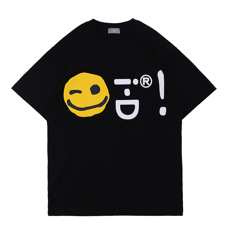 2021 New Harajuku Smiley Letter Foam Short Sleeve Tshirts Mens and Womens Oversize o Neck Retro Loose Casual Summer t Shirt Vq7z, White
2021 New Harajuku Smiley Letter Foam Short Sleeve Tshirts Mens and Womens Oversize o Neck Retro Loose Casual Summer t Shirt Vq7z, White