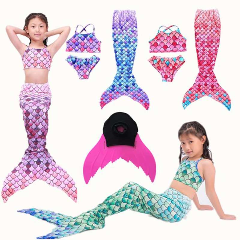 Fashion Ariel High quality Girls Kids Mermaid Tail Swimmable Bikini Set Swimsuit Swimming Costume Cosplay, White;black
Fashion Ariel High quality Girls Kids Mermaid Tail Swimmable Bikini Set Swimsuit Swimming Costume Cosplay, White;black