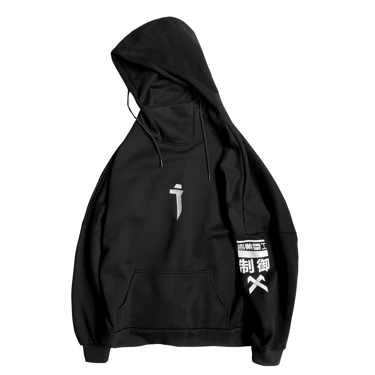 11 BYBB'S DARK Harajuku Hoodie Men Embroidery Print Hip Hop Streetwear Hoodie Sweatshirt Man Cotton Tops Pullover Fleece Outwear 201020