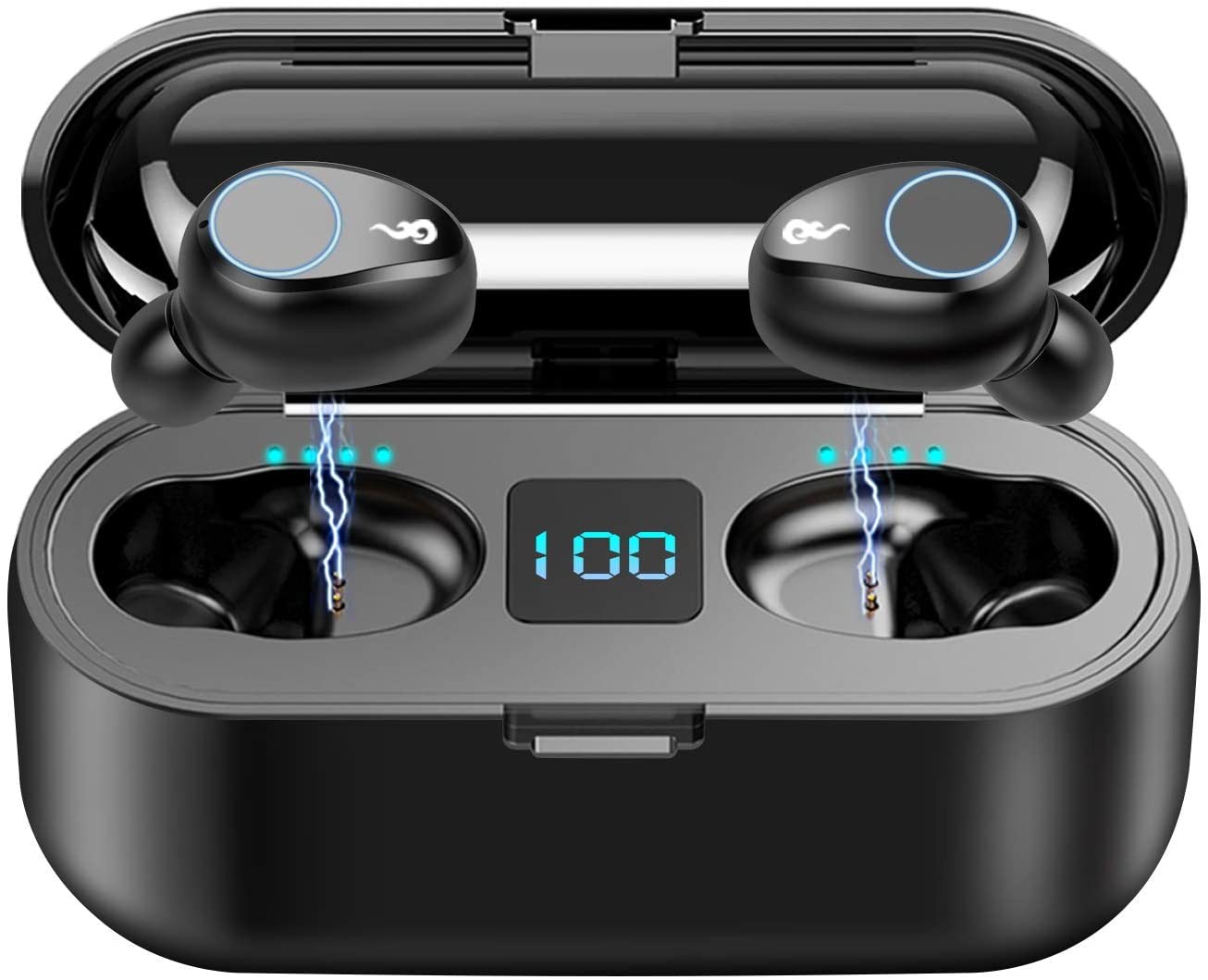 F9 L TWS 5.0 Bluetooth Wireless Headphones IPX7 Waterproof Touch Control Sport Headset Earbuds Noise Cancel LED Display For Thanksgiving Gifts
F9 L TWS 5.0 Bluetooth Wireless Headphones IPX7 Waterproof Touch Control Sport Headset Earbuds Noise Cancel LED Display For Thanksgiving Gifts