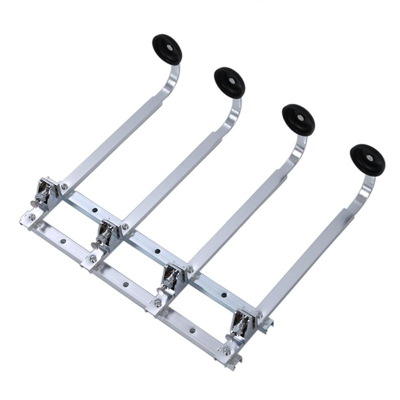 Tabletop Wine Racks 4 Bottle Stand Optic Dispenser Drinks Spirits Steel Bar Butler Wall Mounted