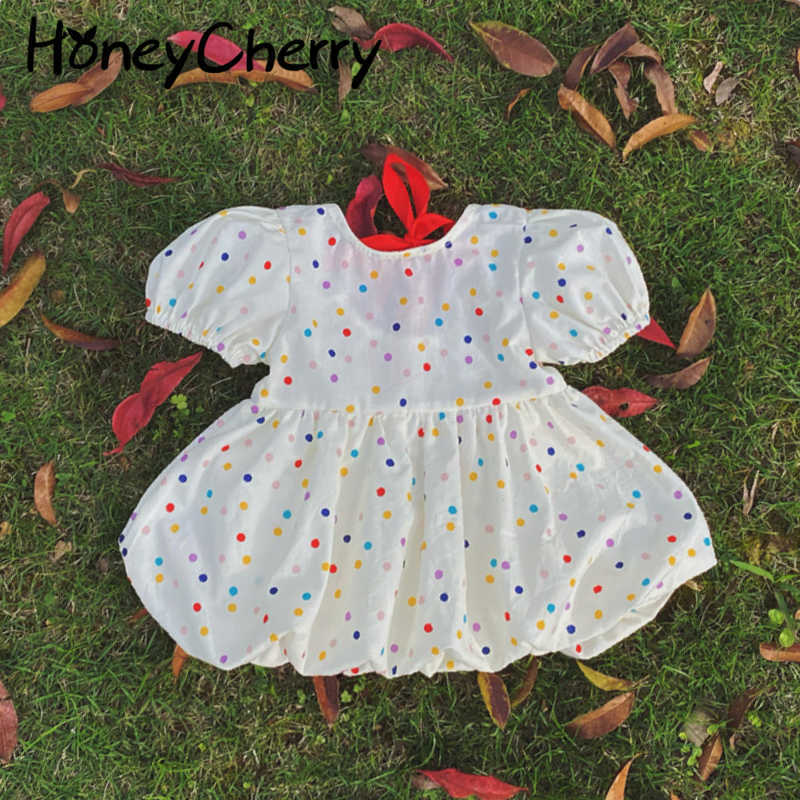 Girl summer dress baby girl back with bowtie polka-dot princess dress kids dresses for girls 210701, Beige
Girl summer dress baby girl back with bowtie polka-dot princess dress kids dresses for girls 210701, Beige