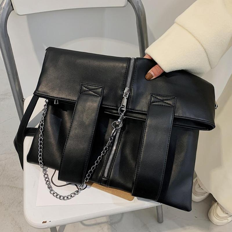 Elegant Female Large Tote bag 2021 New High-quality PU Leather Women's Designer Handbag High capacity Shoulder Messenger Bag, Black
Elegant Female Large Tote bag 2021 New High-quality PU Leather Women's Designer Handbag High capacity Shoulder Messenger Bag, Black