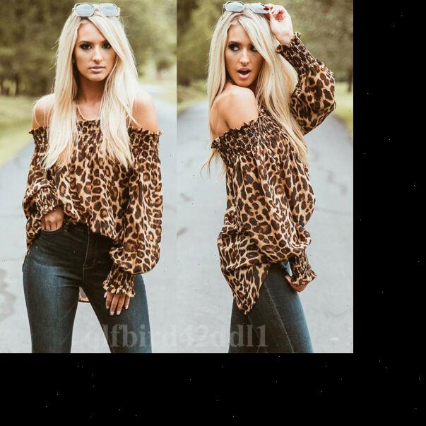 women leopard print long sleeve off shoulder blouses woman party club blouse ladies summer casual female clothes ale, White
women leopard print long sleeve off shoulder blouses woman party club blouse ladies summer casual female clothes ale, White