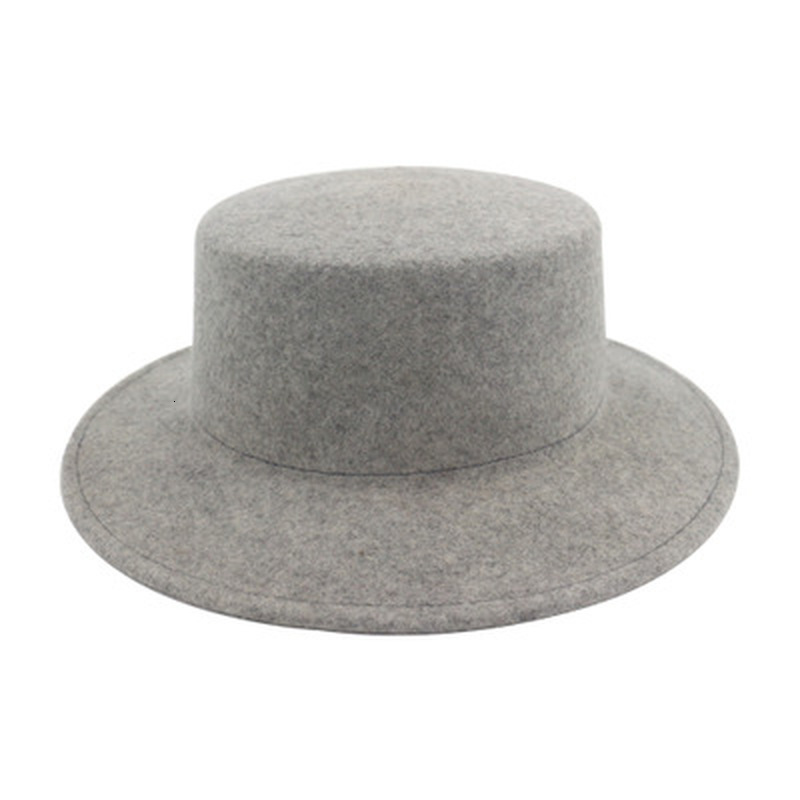 2021 New Winter Men Solid Flat Top Fedora Autumn Wide Brim Wedding Church Formal Khaki White Wool Women Hats Ps8o, Coffee
2021 New Winter Men Solid Flat Top Fedora Autumn Wide Brim Wedding Church Formal Khaki White Wool Women Hats Ps8o, Coffee