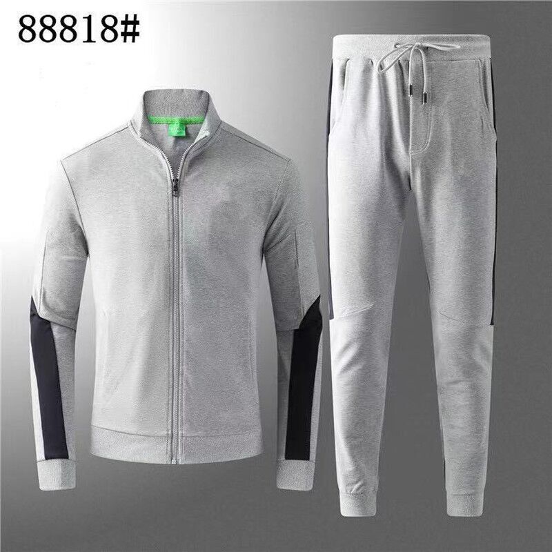 Men Sportswear Set Brand Mens Tracksuit Sporting Fitness Clothing Two Pieces Sweatshirts + Pants Casual Men's Track Suit, Black
Men Sportswear Set Brand Mens Tracksuit Sporting Fitness Clothing Two Pieces Sweatshirts + Pants Casual Men's Track Suit, Black