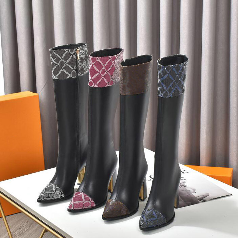 2021 boots shoes knight fashion ladies heels classic comfortable soft leather material 15 inches high quality printed fabric size 35-42
2021 boots shoes knight fashion ladies heels classic comfortable soft leather material 15 inches high quality printed fabric size 35-42