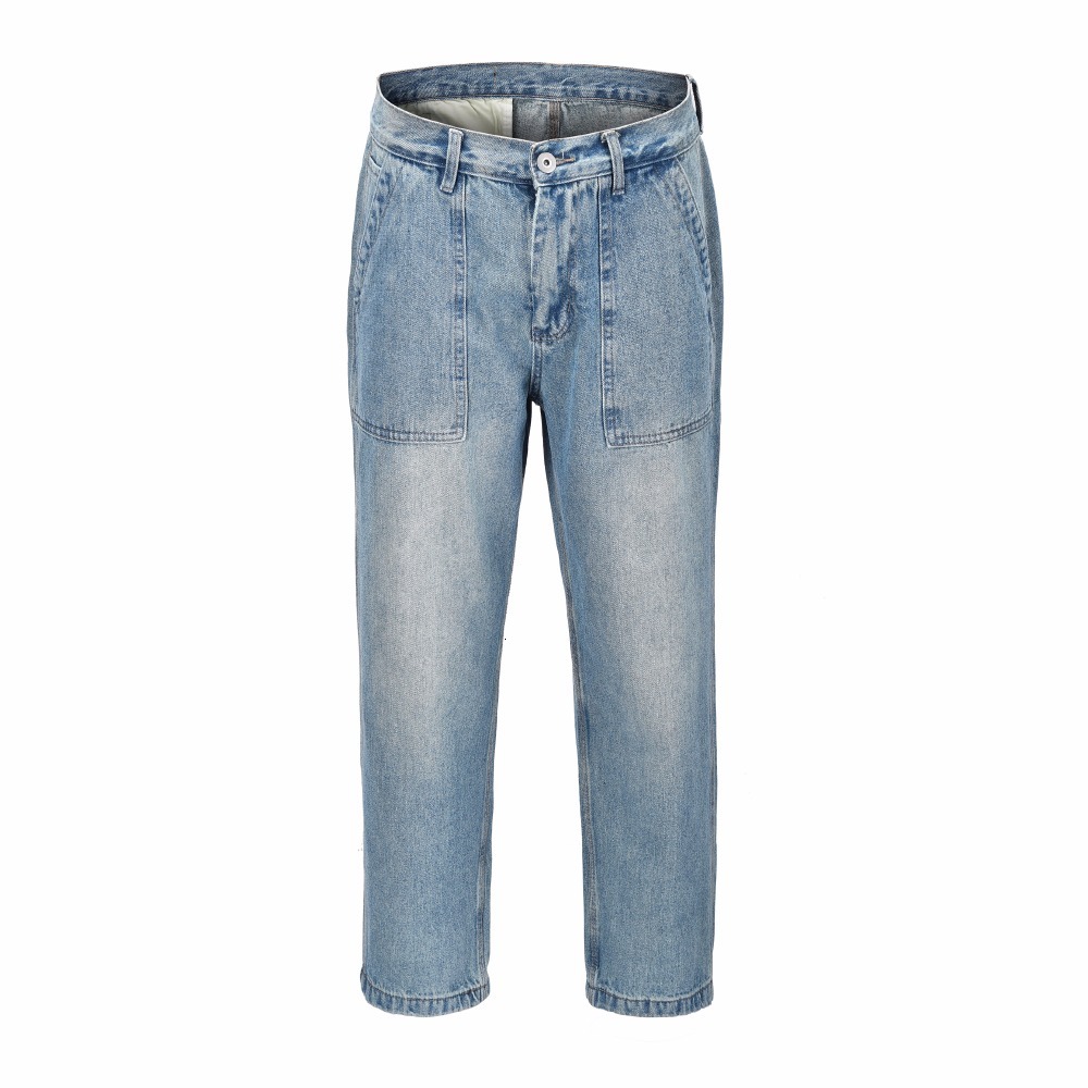 2021 New Europe America Severe Washing Water Light Blue Retro Fat Men Women Torre Jeans Chaoren Same Style Pants Le7p, Sky blue
2021 New Europe America Severe Washing Water Light Blue Retro Fat Men Women Torre Jeans Chaoren Same Style Pants Le7p, Sky blue