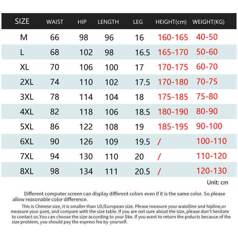 Winter Warm Pants Men Cotton Fitness Sportswear Tracksuit Bottoms Skinny Sweatpants Trousers Track Pants Mens Joggers M-8XL K340 211112