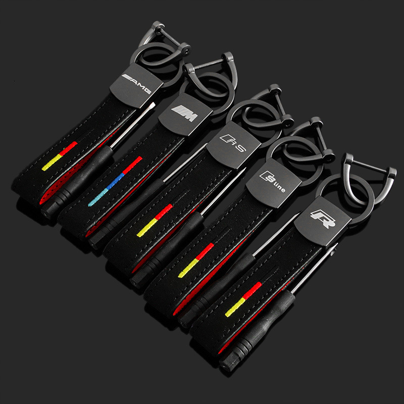 Horseshoe Chain Embroidered m Three Color Sports Audi Sline Volkswagen r Mercedes Benz Amg Suede Car Key Ring, Slivery;golden
Horseshoe Chain Embroidered m Three Color Sports Audi Sline Volkswagen r Mercedes Benz Amg Suede Car Key Ring, Slivery;golden