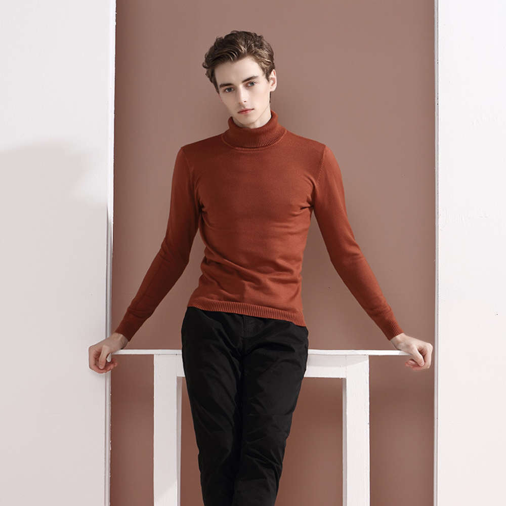 Yuchun turtleneck Pullover thickened 2021 Korean slim casual long sleeve solid color bottomed sweater men's wear, White;black
Yuchun turtleneck Pullover thickened 2021 Korean slim casual long sleeve solid color bottomed sweater men's wear, White;black