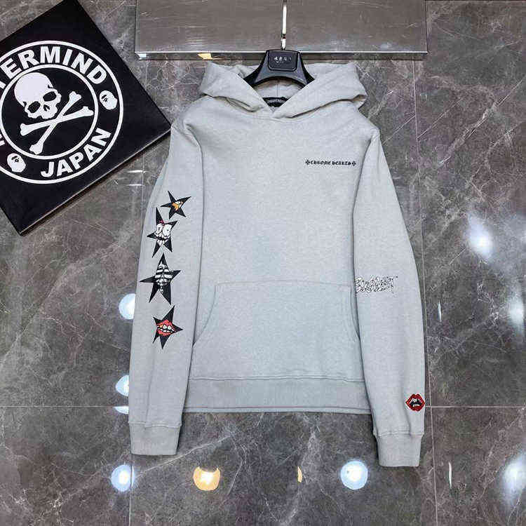 2021 Autumn Winter New Personalized High Street Fashion Young Men Grey Graffiti Lip Embroidery Hoodie, Black
2021 Autumn Winter New Personalized High Street Fashion Young Men Grey Graffiti Lip Embroidery Hoodie, Black