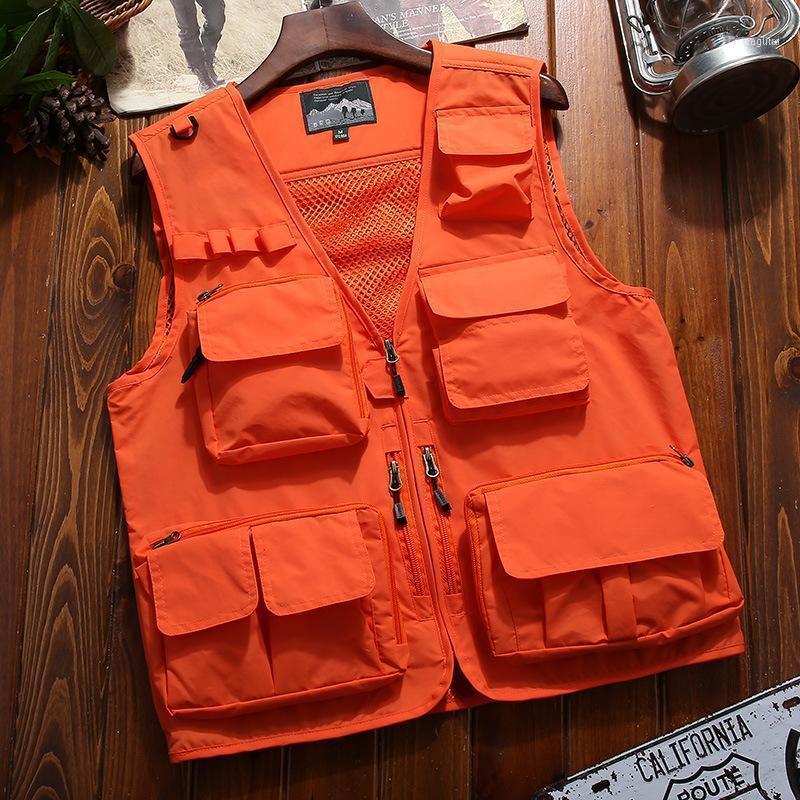 Large Size Men's Multi-pocket Quick Dry Vest Adult Outdoor Travel Waistcoat Coats Mens Casual Summer1, 8898 orange
Large Size Men's Multi-pocket Quick Dry Vest Adult Outdoor Travel Waistcoat Coats Mens Casual Summer1, 8898 orange