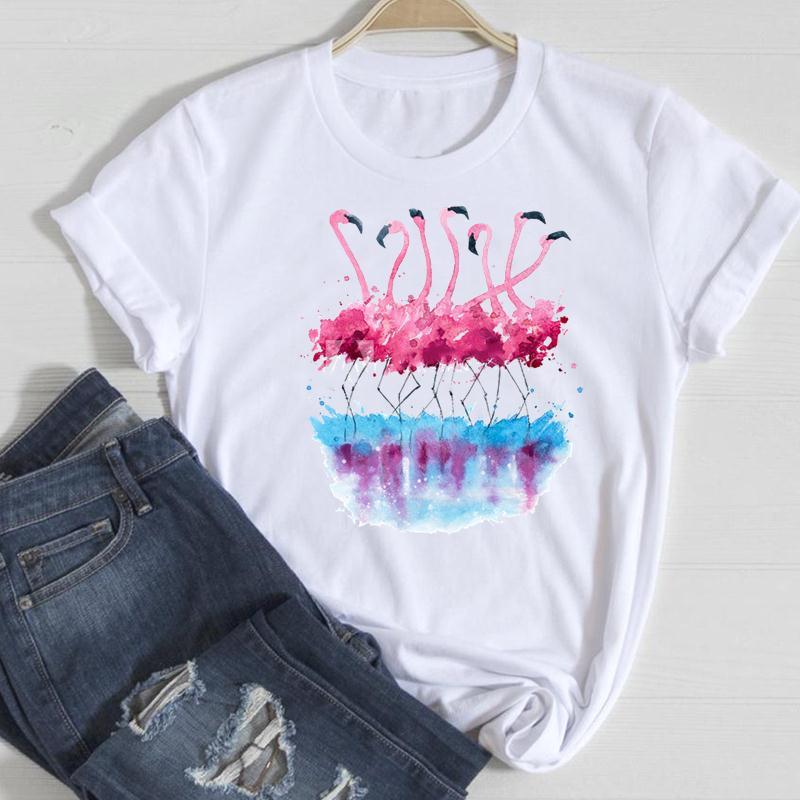 Women' T-Shirt Women Feather 2021 Flamingo Watercolor Fashion Cartoon Summer Graphic T Top Lady Print Tee Female Tshirts Clothes, Cz25201
Women' T-Shirt Women Feather 2021 Flamingo Watercolor Fashion Cartoon Summer Graphic T Top Lady Print Tee Female Tshirts Clothes, Cz25201