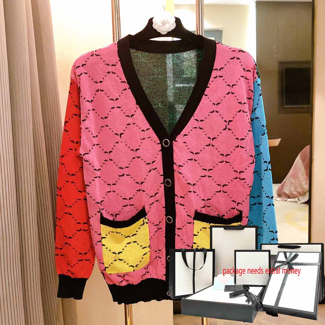 female Knits Fashion Sweaters Classics Letter Print Loose Lady Cardigan Sweater Casual V-neck Long Sleeve Autumn Tops Knited Clothes, Multi
female Knits Fashion Sweaters Classics Letter Print Loose Lady Cardigan Sweater Casual V-neck Long Sleeve Autumn Tops Knited Clothes, Multi