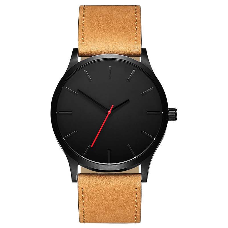 Wristwatches 2021 Men Sport Watches Men's Quartz Clock Man Army Military Leather Wrist Watch Relogio Masculino Reloj M, All black
Wristwatches 2021 Men Sport Watches Men's Quartz Clock Man Army Military Leather Wrist Watch Relogio Masculino Reloj M, All black