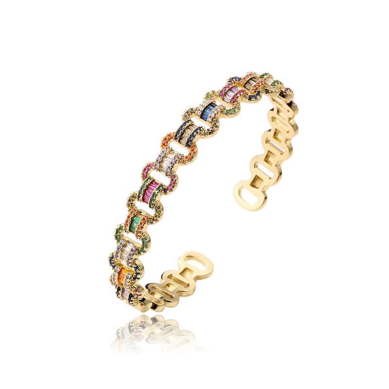 Bangle High Quality Luxury Metal Copper Locomotive Chain Exquisite Color Gold For Women
Bangle High Quality Luxury Metal Copper Locomotive Chain Exquisite Color Gold For Women