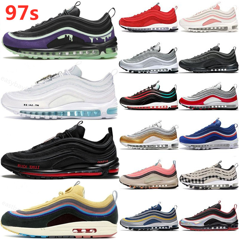 2021 Top Quailty 97s Sports Running Shoes Satan Halloween MSCHF Jesus 97 Undefeated Ucla Bruins Tab Obsidian White Ice Triple Black South Sa
2021 Top Quailty 97s Sports Running Shoes Satan Halloween MSCHF Jesus 97 Undefeated Ucla Bruins Tab Obsidian White Ice Triple Black South Sa
